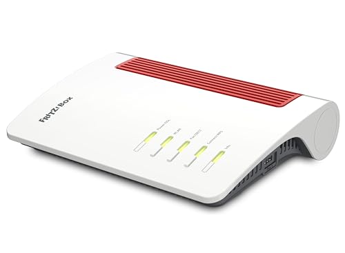 FRITZ!Box 7690 International | Wi-Fi 7 DSL-Router bis 5.760 + 1.376 MBit/s, VDSL-Supervectoring 300 MBit/s, WLAN Mesh, DECT-Basis