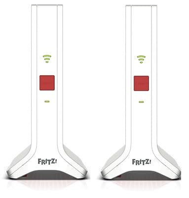 FRITZ!Mesh Set 4200 (2x Repeater, Triband Wi-Fi 6 bis 4.200 MBit/s, Abdeckung 3–5 Räume, DE-Version)