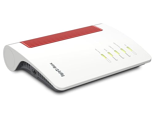 FRITZ!Box 7690 International | Wi-Fi 7 DSL-Router bis 5.760 + 1.376 MBit/s, VDSL-Supervectoring 300 MBit/s, WLAN Mesh, DECT-Basis