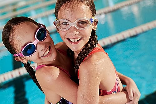 Speedo Unisex Kinder Biofuse 2.0 Schwimmbrille | Patentierte einfache Anpassung | Anti-Beschlag | Wasserdicht | Verbesserter Komfort Schwimmbrille