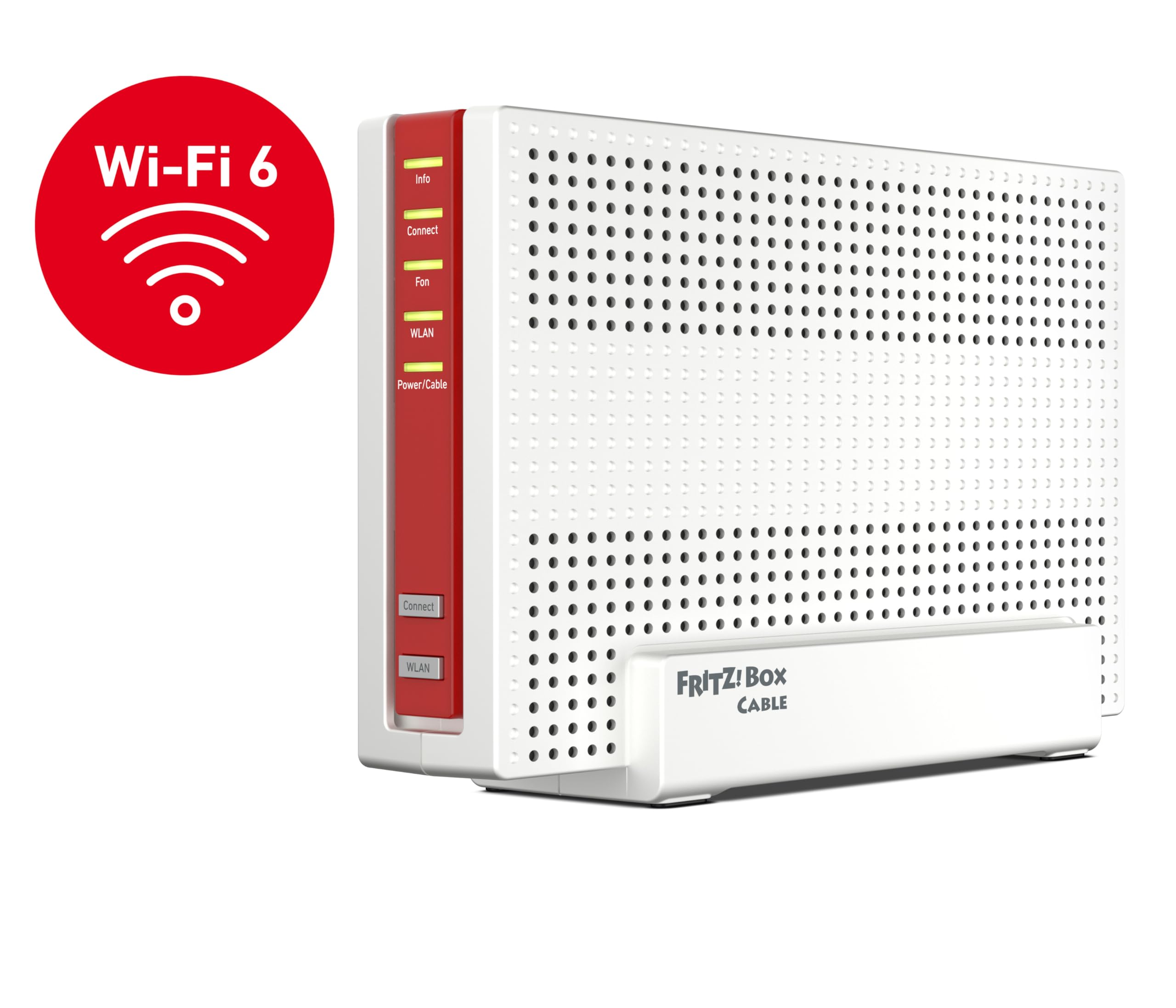 FRITZ!Box 6690 Cable – Wi-Fi 6 Kabelrouter (DOCSIS 3.1, bis 4.800 + 1.200 MBit/s, 2,5G LAN, USB 3.0, DECT)