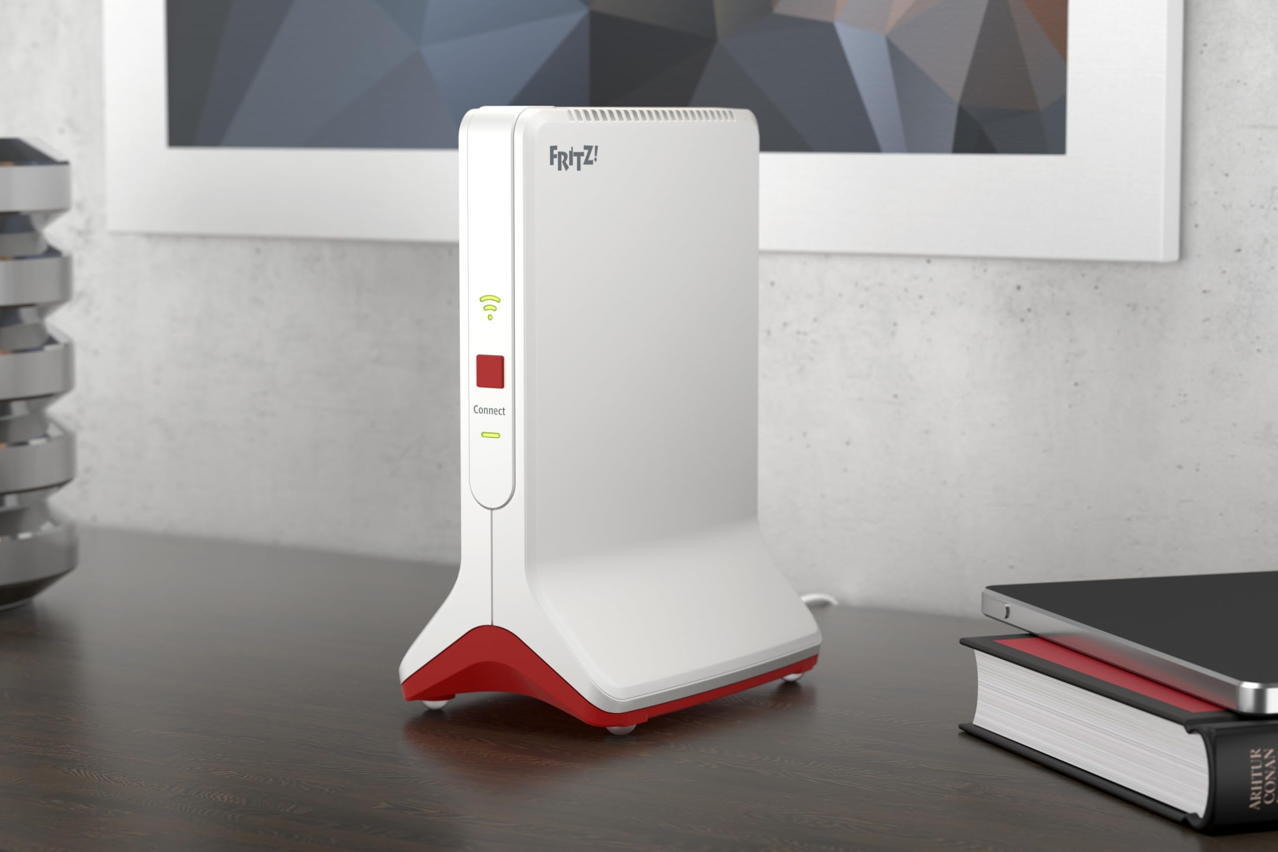 FRITZ!Repeater 6000 | Wi-Fi 6 Repeater mit 3 Funkeinheiten & 2,5-Gigabit-LAN | Deutschsprachige Version