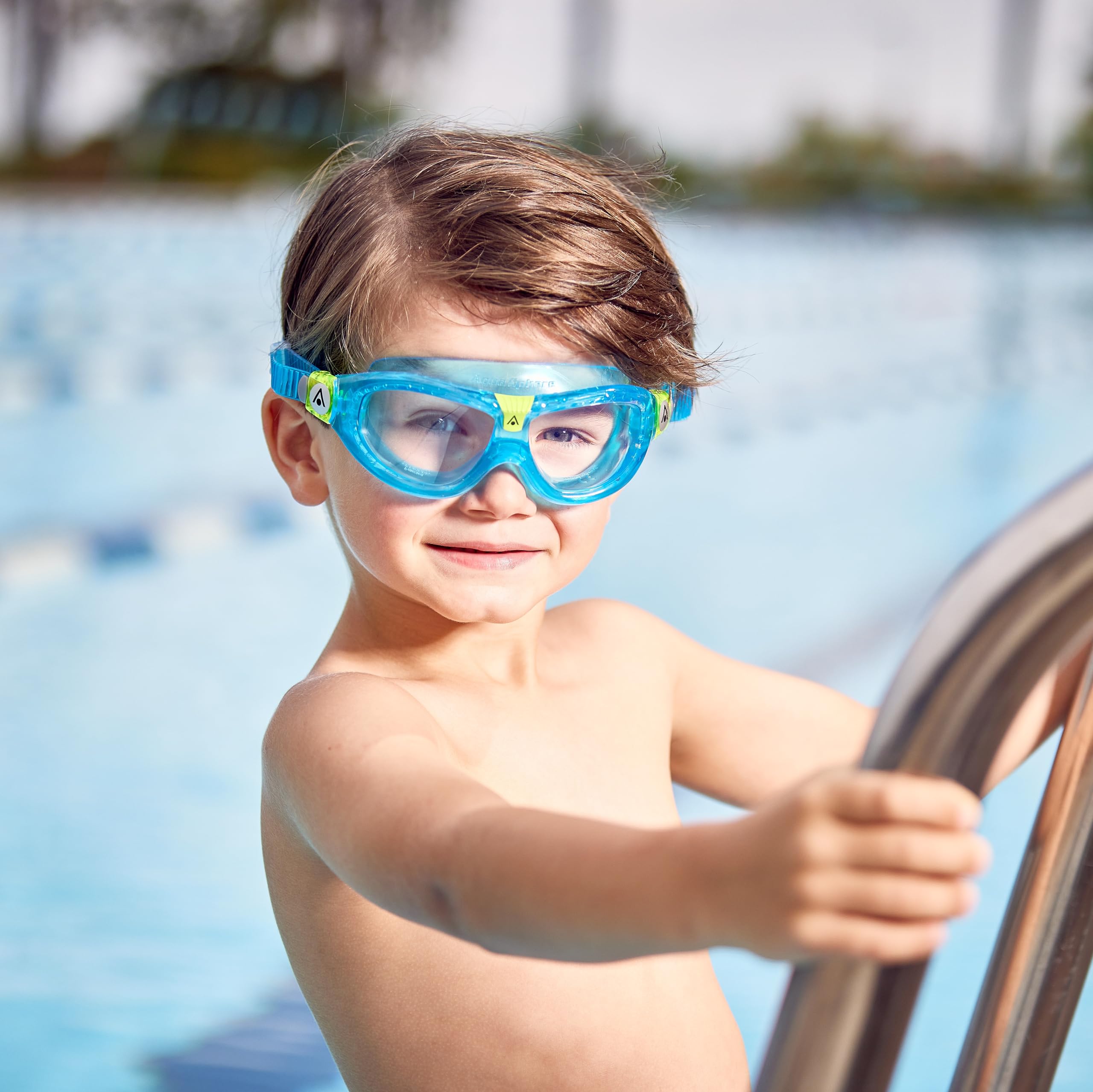 Aquasphere Seal Kid | Schwimmbrille für Kinder ab 3 Jahren mit UV-Schutz, Silikondichtung und beschlag