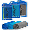 Fit-Flip Kühltuch 3er Set – kühlendes Handtuch Fitness und Sport – mikrofaser kühlhandtuch – Airflip kühltücher – cool Ice Towel